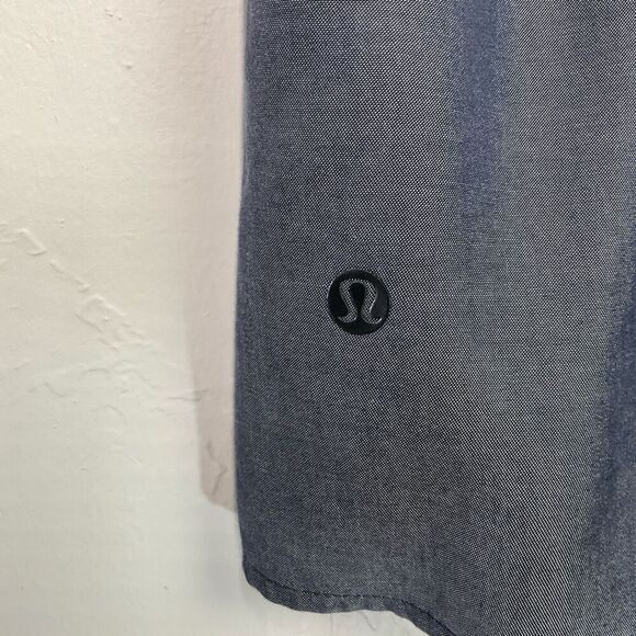 Lululemon Deep Navy All Tied Up Tank Top Tencel 4 - Picture 2 of 5